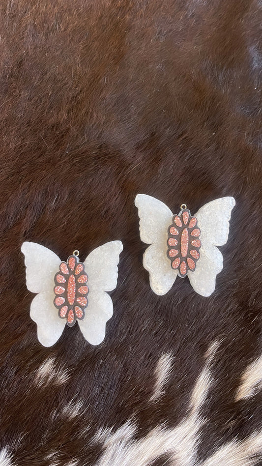 Western Butterfly Vent Clip Freshie