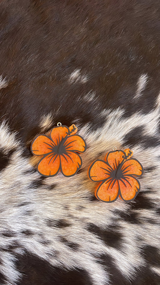 Hibiscus Vent Clip Freshie