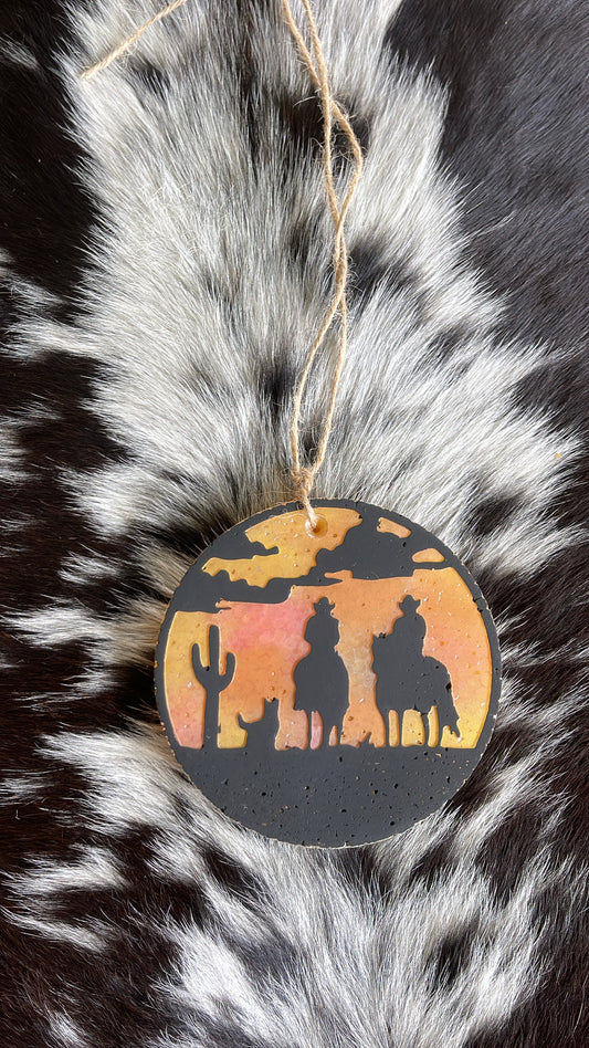 Cowboy Sunset Freshie