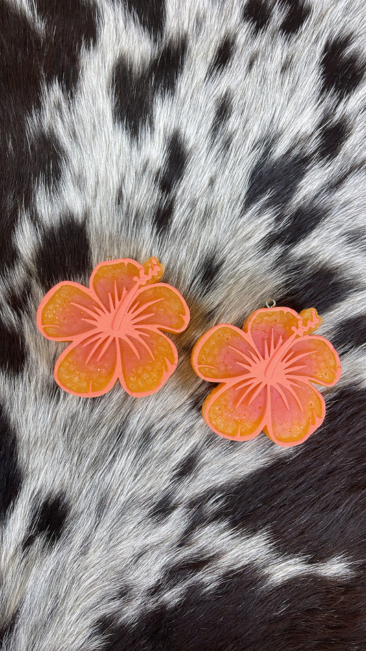 Hibiscus Vent Clip Freshie