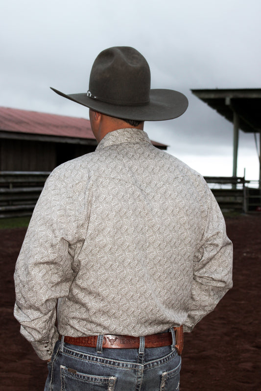 Bridger Long Sleeve Pearl Snap