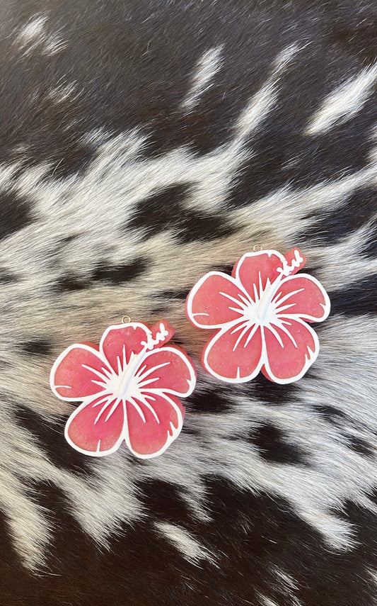 Hibiscus Vent Clip Freshie