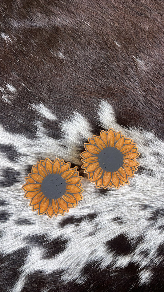 Sunflower Vent Clip Freshie