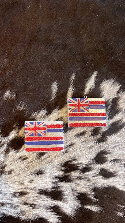 Hawaiian Flag Vent Clip Freshie