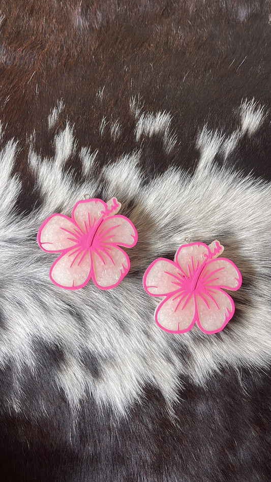 Hibiscus Vent Clip Freshie