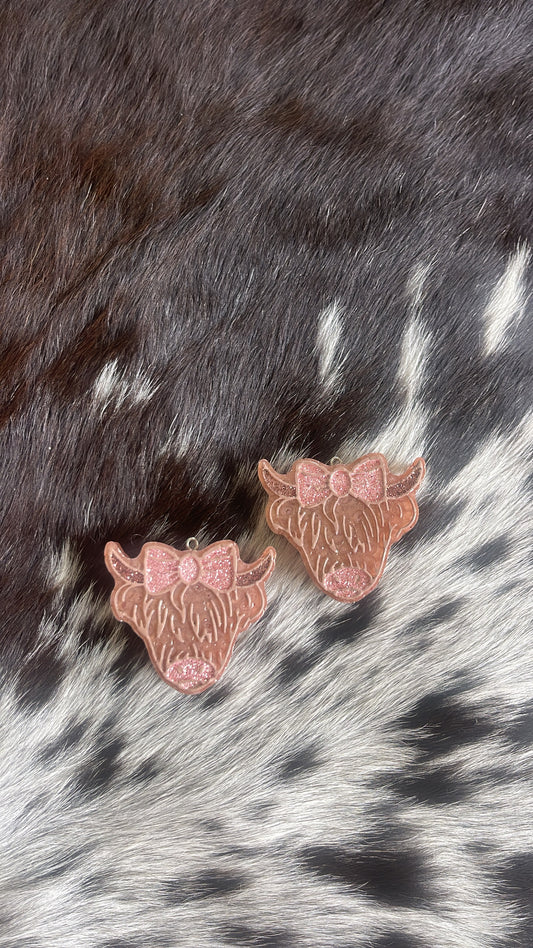 Highland Cow Vent Clip Freshie