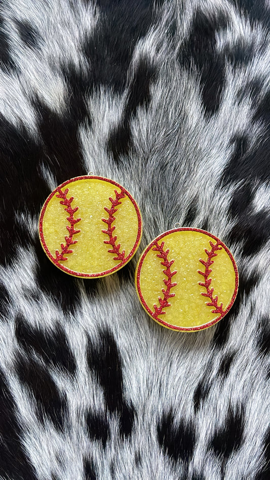 Softball Vent Clip Freshie