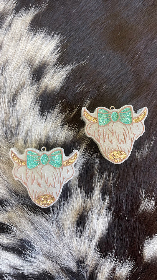 Highland Cow Vent Clip Freshie