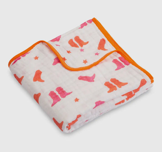 Life Is Better In Boots Muslim Blanket