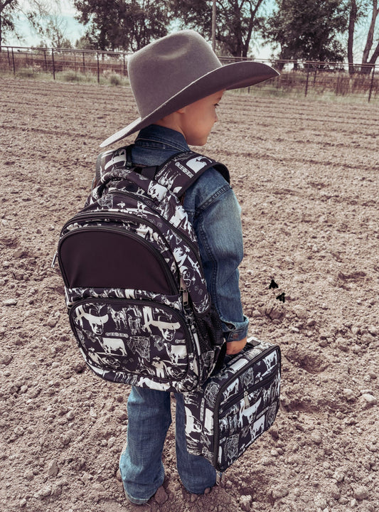 Vintage Cowboy Backpack
