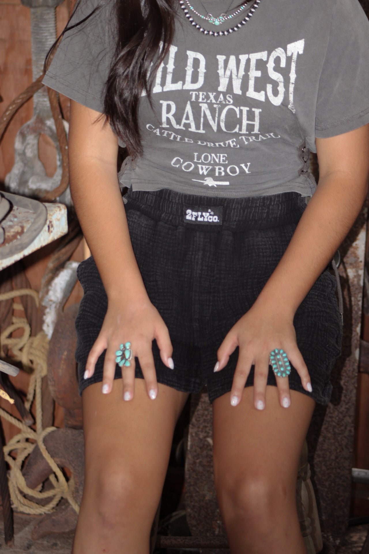 Lazy Lopes Shorts *Black