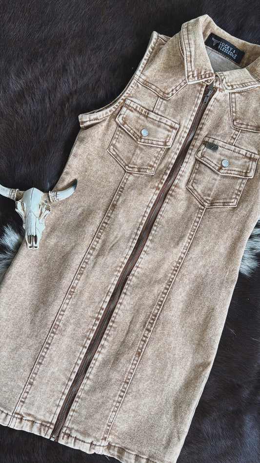 The Houston Denim Dress