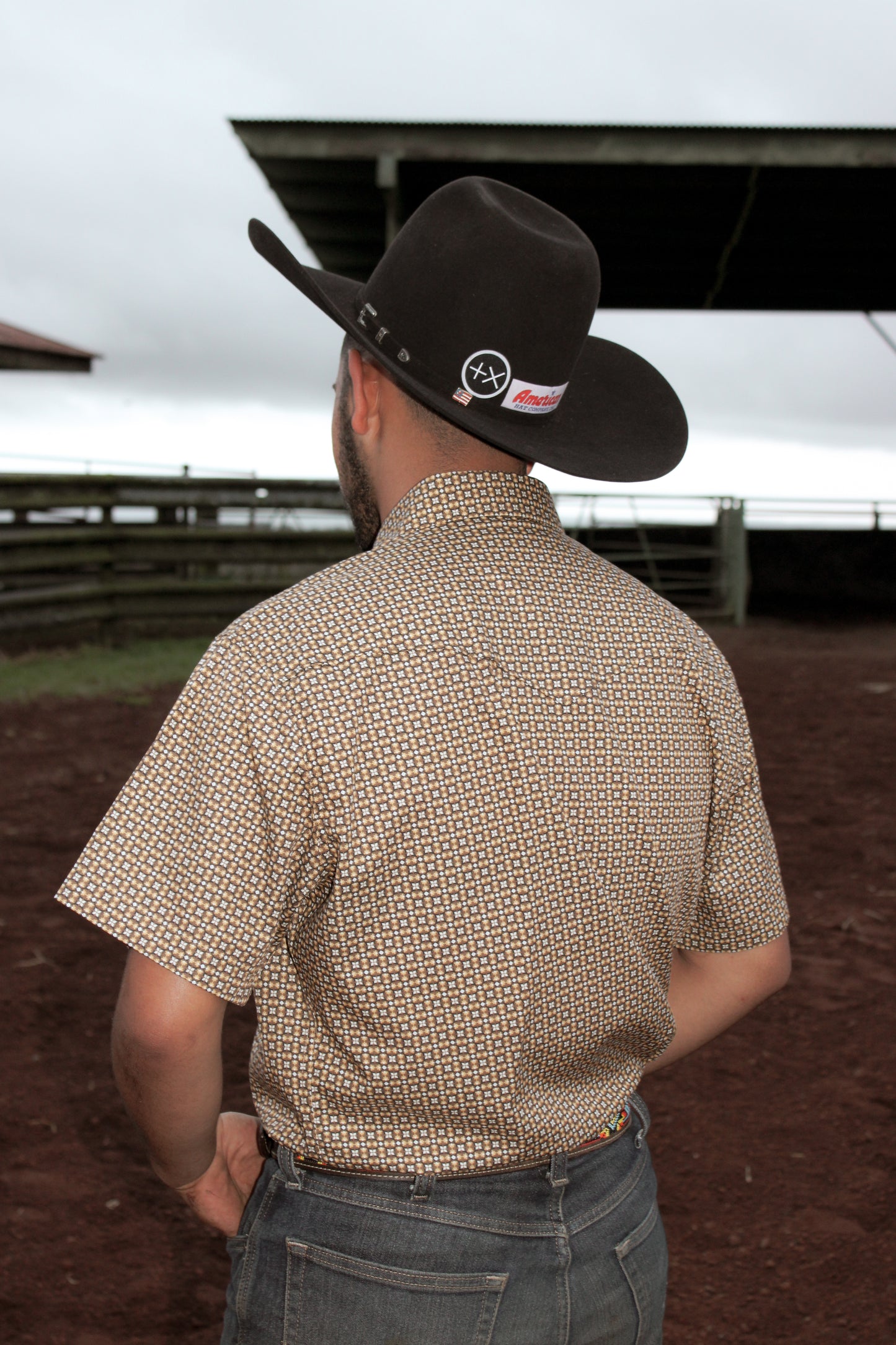 Wylie Short Sleeve Pearl Snap