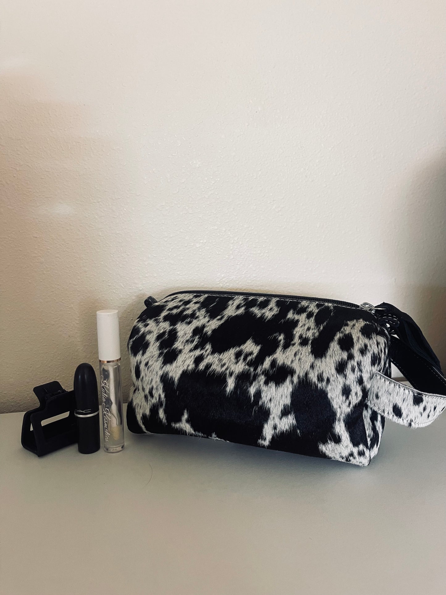 Cowhide Toiletry Bag