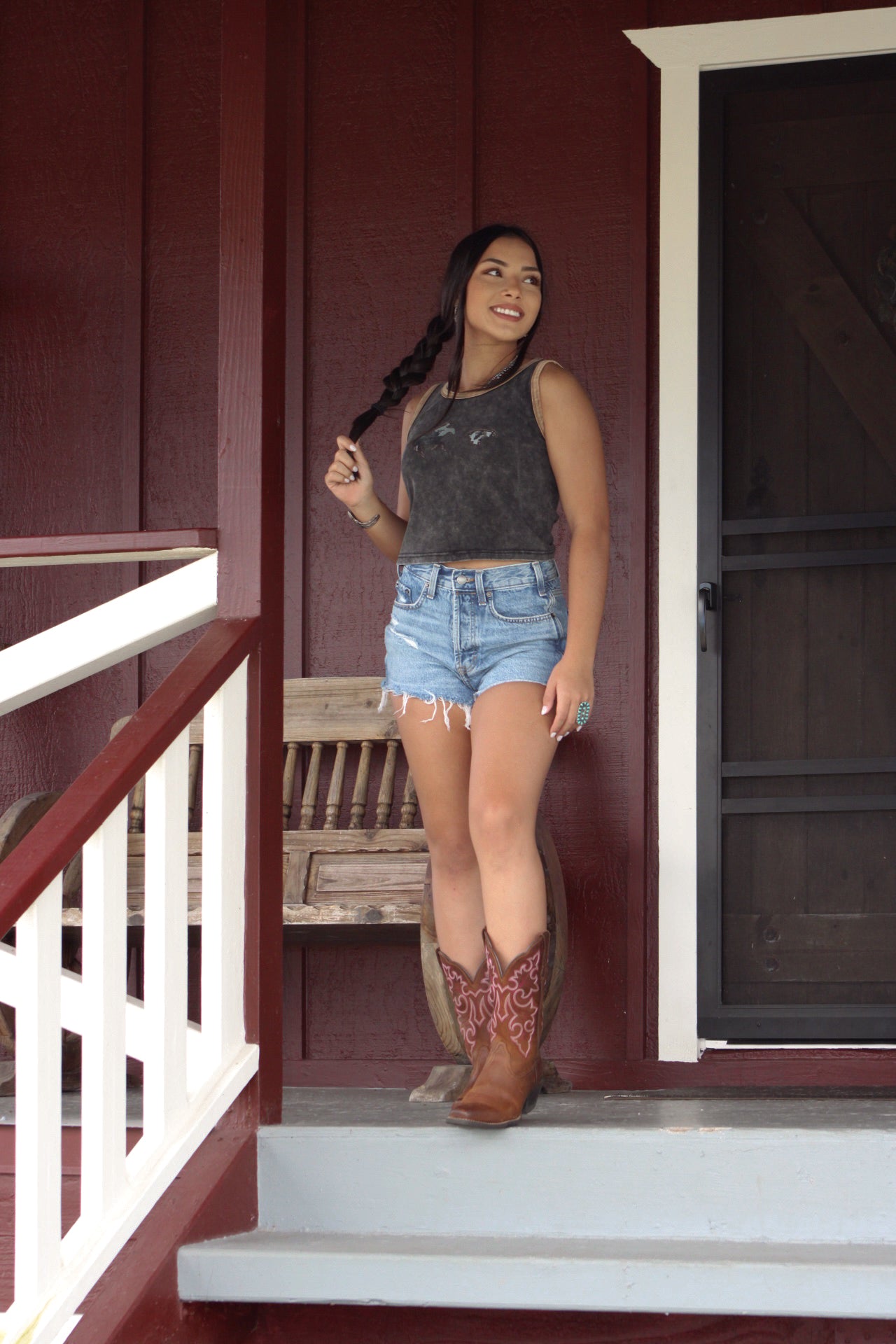 Collage Cowboy Tank