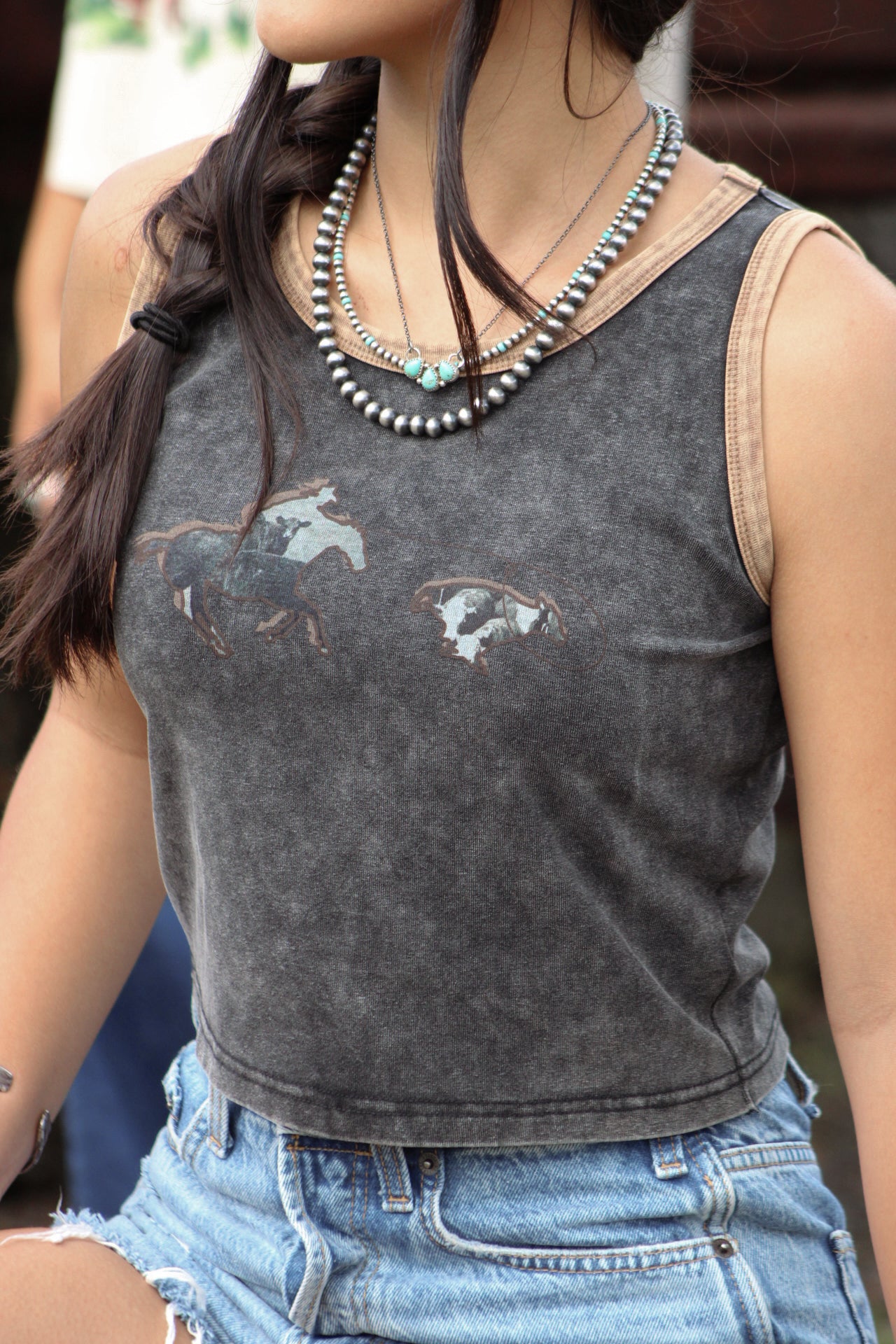 Collage Cowboy Tank