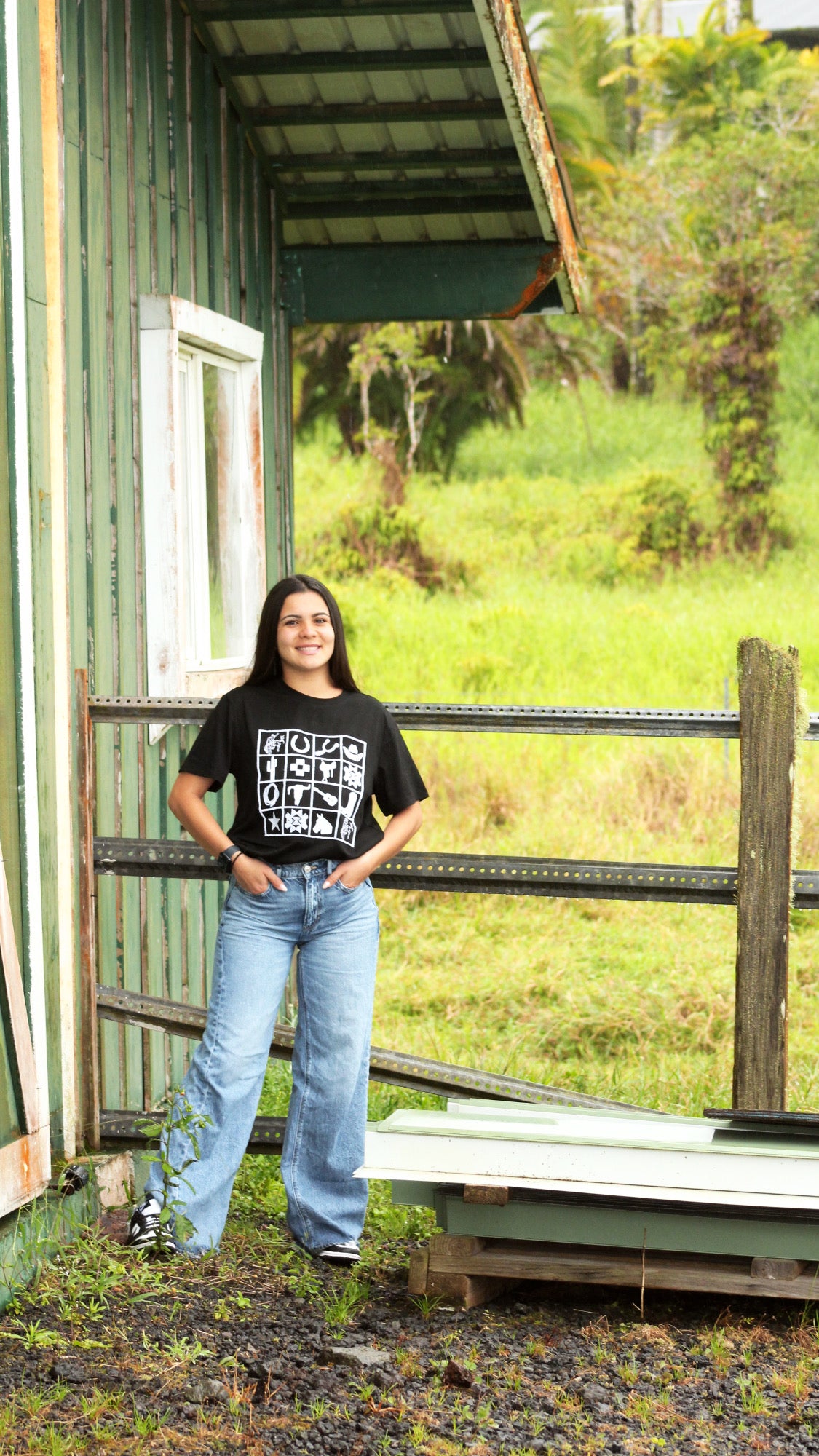 Western Checkered T-Shirt