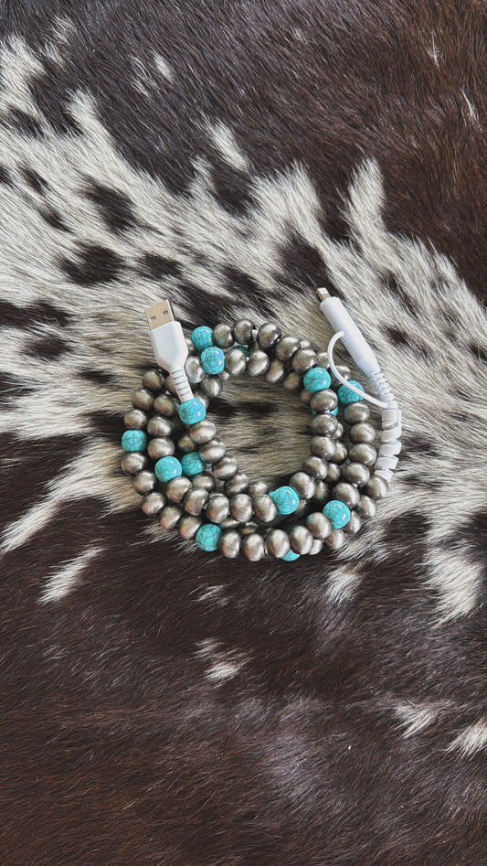 Western Turquoise Charger