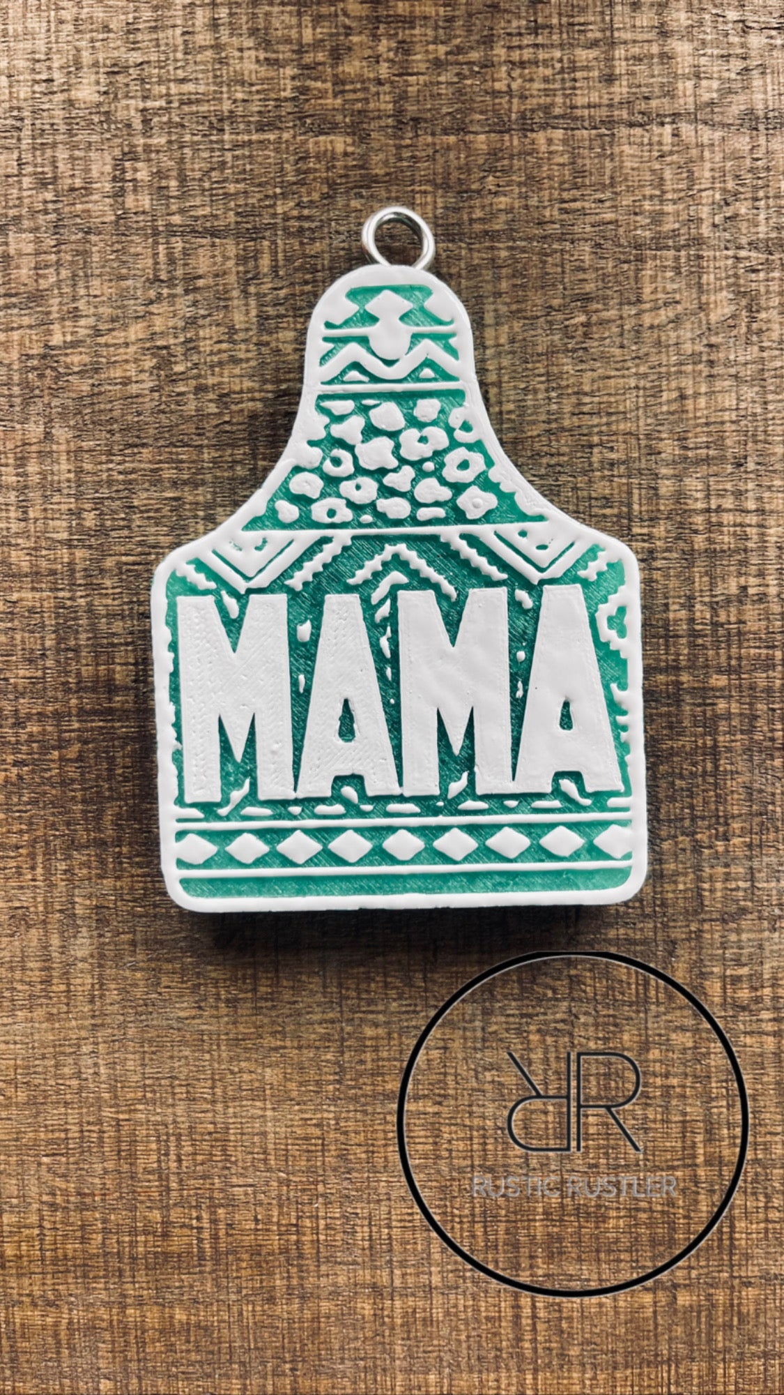 Mama Cow Tag Freshie