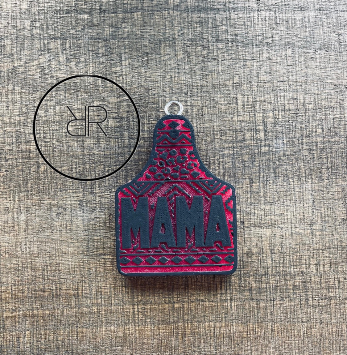 Mama Cow Tag Freshie